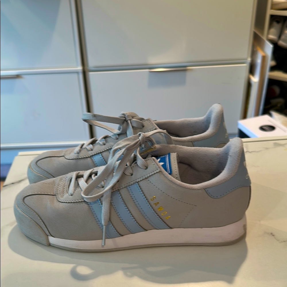 Adidas womens Samoa Sneakers, 7 1/2